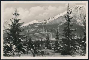 cca 1930 Ismeretlen személy által Kézdi-Kovács Elemér (1898-1976) festőművésznek írt sorok, Újtátraf...