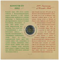 2002. 1Ft-100Ft (7xklf) + 100Ft "Kossuth" forgalmi sor szettben T:BU kis patina, belső tok...