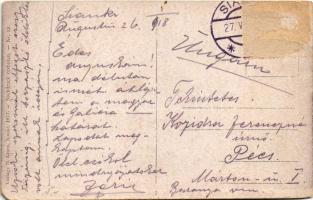 1918 Uzsoki-hágó, Uzsokerpass, Uzhok Pass; Gefangene russische Artillerie in den Karpathen / Elfogot...