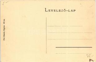 Sopron, Fertő tó, nádas. Piri Dániel kiadása (fl)