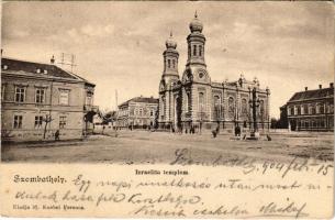 1904 Szombathely, Izraelita templom, zsinagóga. Ifj. Knebel Ferenc kiadása (fl)