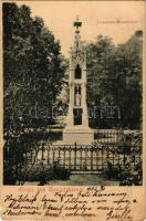 1902 Gyulafehérvár, Karlsburg, Alba Iulia; Lousenau Monument / Losenau emlékmű / Lossenau statue (Rb)