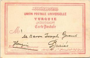 1901 Constantinople, Istanbul; Une Rue a chah-sadé Bachi / street view