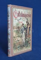 Wagner, Hermann: Entdeckungsreisen in Stadt und Land. Streifzüge in Mitteldeutschland, mit seinen jungen Freunden unternommen von Hermann Wagner. Mit 81 Abbildungen, Titelbild in Farbendruck. [Lipcse] Leipzig, 1903. Verlag von Otto Spamer (Druck der Spamerschen Buchdruckerei.) 1 t, (hártyapapírral védett színes kőnyomatú címkép) + [8] + 190 + [2] p. Részletgazdag szövegközti és egész oldalas illusztrációkkal dúsan illusztrált botanikai, zoológiai és természettudományi-technikatörténeti ismeretterjesztő munka a fiatal korosztály számára, az állat- és növényvilágból, a néprajzból és a találmányok köréből vett illusztrációkkal. Az első előzéken Ex libris. Első kötéstábláján és gerincén színes kőnyomatokkal illusztrált, vaknyomásos kiadói egészvászon kötésben, márványmintás festésű lapszélekkel. Szép példány.