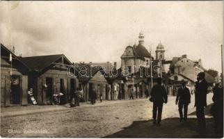 1917 Chelm, Kulm, Holm, Cholm; Judenstrasse / Jewish street (fa)