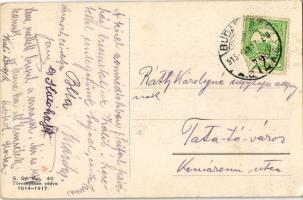 1915 Budapest V. Egyetem tér, villamos, kerékpár, Blazek Adolf, Szabó Vilmos üzlete (EK)