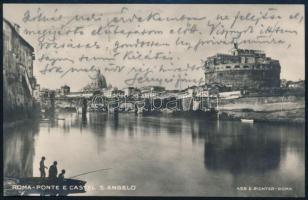 1932 Róma, Senyei József (1885-1944) festőművész által Kézdi-Kovács László (1864-1942) festőművész, ...