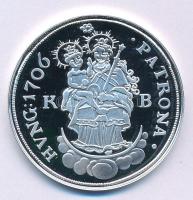 DN "Magyar tallérok utánveretben - Rákóczi féltallér 1706" Ag emlékérem kapszulában (20g/0...