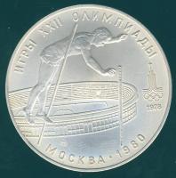 Szovjetunió 1978. 10R Ag "Olimpia-rúdugrás" T:BU