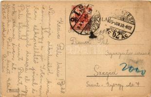 1925 Budapest V. Erzsébet Királyné Szálló, étterem és kávéház, Schreiber Sándor, Dolovcsák Janky, fo...