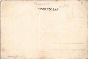 Budapest V. Wirth János és Fia arany-ezüstművesek és ékszerészek üzlete és reklámja. Art Nouveau s: ...