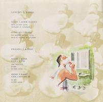 Cosmétiques Hongrois. A Chemolimpex Vegyiáru Külkereskedelmi Vállalat francia nyelvű, színes termékk...