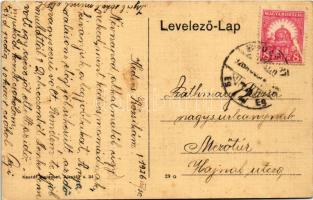 1926 Budapest X. Kőbánya, Pongrácz úti telep (Pongráctelep) részlete Könyörgő kápolnával (fl)