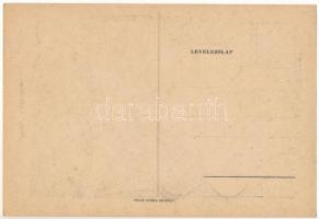 "Hölgy" a páholyban... Magyar gúnyos antiszemita művészlap. Judaika, Pallas Nyomda / Hunga...