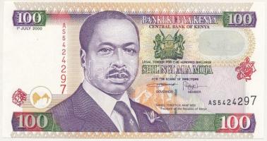 Kenya 2000. 100Sh T:UNC Kenya 2000. 100 Shillings C:UNC Krause P#37e