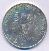 1981. 500Ft Ag "Bartók Béla" T:UNC (eredetileg PP)
Adamo EM62