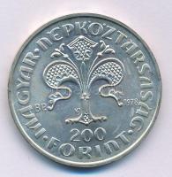 1978. 200Ft Ag "Első magyar aranyforint" kapszulában T:BU Adamo EM56