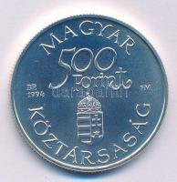 1994. 500Ft Ag "Régi dunai hajók - Carolina" kapszulában, tanúsítvánnyal T:BU 
Adamo EM13...