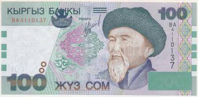 Kirgizisztán 2002. 100S T:UNC Kyrgyzstan 2002. 100 Som C:UNC Krause P#21