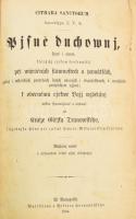Cithara Sanctorum Pisné Duchownj, Staré y Nové... Knéze Giřjka Tranowského.., Budapest, 1894, Hornyá...
