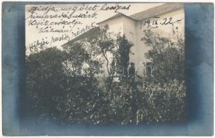 1909 Hilyó, Hylov; Daróczi-Meskó kastély (második világháború után elbontották / castle (demolished after WWII). photo (fl)