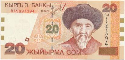 Kirgizisztán 2002. 20S T:UNC
Kyrgyzstan 2002. 20 Som C:UNC
Krause P#19