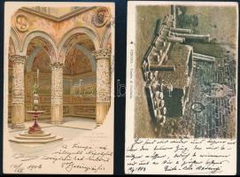 1903-1906 Bosányi Béla (1858-1919) fürdőorvos által Kézdi-Kovács László (1864-1942) festőművész, műk...