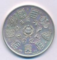 Csúcs Viktória (1934-) 1979. "Magyar Éremgyűjtők Egyesülete 1969-1979" Ag emlékérem (34,76...