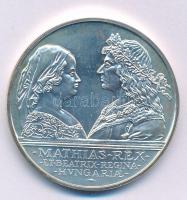 1990. 500Ft Ag "Mátyás király / Beatrix" kapszulában T:BU Adamo EM113