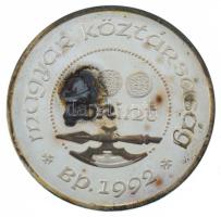 1992. 500Ft Ag "Szent László" kapszulában, patina T:UNC,aU (eredetileg PP) patina 
Adamo ...