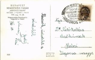 1942 Budapest XIV. Nemzetközi Vásár Háborús Vásár, Horthy Miklós Magyarország kormányzója megnyitja ...