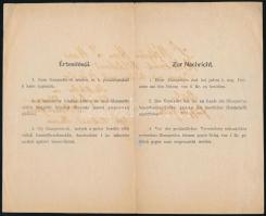 Rómer Flóris (1815-1889) szerzetes, művészettörténész, régész (később nagyváradi kanonok) autográf f...