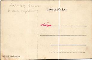 Visegrád, Zubovits Fedor huszárkapitány Afrikai múzeuma, belső. Birkl József kiadása (fl)