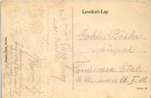 Pankota, Pancota; Római katolikus templom. Beamter Ödön kiadása / church (fl)