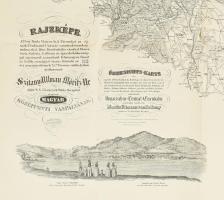 Magyar Középponti Vaspályák Rajzképe, 1844 eredeti után - Magyar Középponti Vasúttársaság, szitányi ...