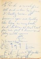 cca 1950-1970 A Pipacs bár emlékkönyvei. Két kötet a legendás belvárosi szórakozóhely zongoristájána...