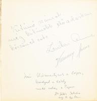 cca 1950-1970 A Pipacs bár emlékkönyvei. Két kötet a legendás belvárosi szórakozóhely zongoristájána...