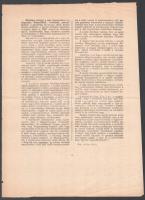 A Szocialista Szovjet Köztársaságok Szövetségének nyilatkozata. 1956. október 30-án Forradalmi röpla...
