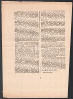 A Szocialista Szovjet Köztársaságok Szövetségének nyilatkozata. 1956. október 30-án Forradalmi röpla...