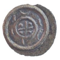 1131-1141. Denár Ag "II. Béla" (0,08g) T:2 / Hungary 1131-1141. Denar Ag "Bela II&quo...