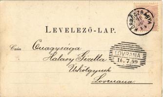 1899 (Vorläufer) Körmöcbánya, Kremnitz, Kremnica;