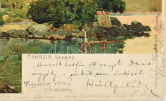 1902 Abbázia, Mahler Gyula (1866-1944) zsidó származású magyar orvosdoktor, Mahler Ede orientalista,...