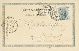 1902 Abbázia, Mahler Gyula (1866-1944) zsidó származású magyar orvosdoktor, Mahler Ede orientalista,...