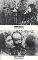 ,,Vad mező" című vietnámi film jelenetei és szereplői, 6 db produkciós filmfotó (vitrinfotó, lo...