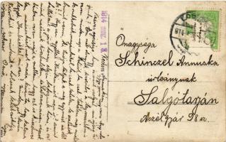 1914 Losonc, Lucenec; Apolló színház, mozi, Kohn Samu üzlete / cinema, shop. photo (EK)