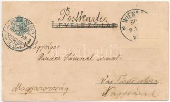 1899 (Vorläufer) Pozsony, Pressburg, Bratislava; Vár, állami felsőbb leányiskola, Notre Dame, Orsoly...