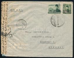 1952 Cenzúrás levél Budapestre