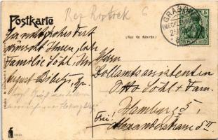 1906 Grabow, Eldebrcüke / bridge (fl)