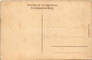 Pola, Pula; Nächtliche Grüsse, K.u.k. Kriegsmarine Matrosen / Saluti di Notte dal Zaro / Tegetthoff ...