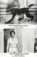 ,,Nuki majom kalandjai" című szovjet film jelenetei és szereplői, 9 db vintage produkciós filmfotó (vitrinfotó, lobbyfotó) ezüst zselatinos fotópapíron, a használatból eredő (esetleges) kisebb hibákkal, 18x24 cm